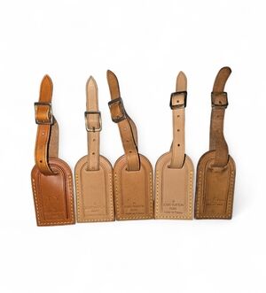 Bundle Authentic Louis Vuitton Luggage Tag
